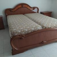 Letto+comodini+reti+materassi usati