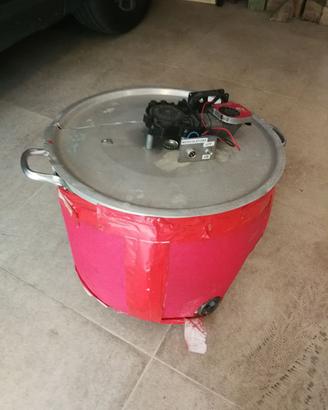 pentola mashing birra elettrica homebrewing