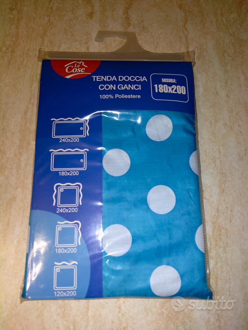 Tenda Doccia 180X200 Sole Blu