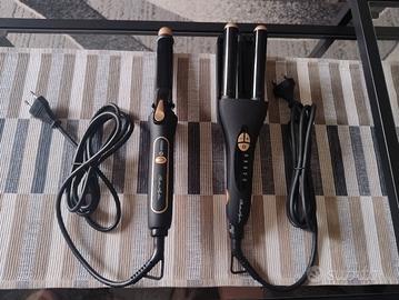 Set arricciacapelli e piastra onde beach waves