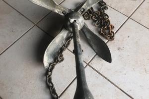 Ancora ad ombrello 6 Kg barca catena grappino