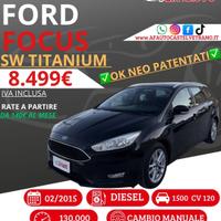 Ford Focus 1.5 TDCi 120 CV Start&Stop SW Titanium