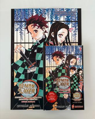 Demon Slayer Official Artbook + Poster e S. libro