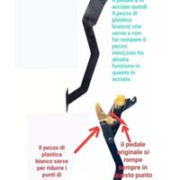 leva frizione CHEVROLET Spark Pedale pedaliera