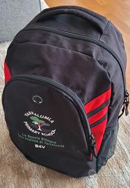 Zaino nero Scuola e Sport