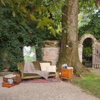 Divano vintage verde