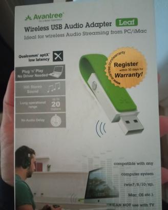 adattatore audio USB wireless 