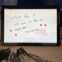 Surface Pro 7 - Intel Core i7 -  16gb RAM - 256gb