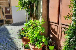 Magazzino su strada nel centro storico