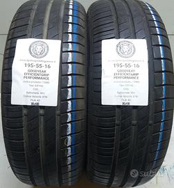 2 GOMME 195 55 16 GOODYEAR A73989
