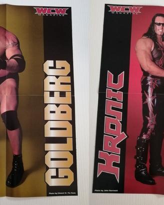 WWE doppio poster Goldberg Kronik WCW 51 x 37 cm