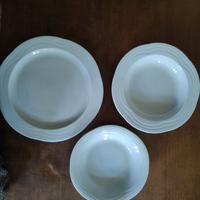 Set piatti porcellana bianca Suisse Langenthal
