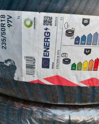 4 Pneumatici kleber nuovi 235/50/18