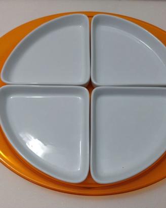 Antipastiera Guzzini Feeling Arancio