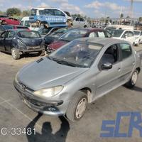 Peugeot 206 2a/c 1.4 hdi eco 70 68cv -ricambi