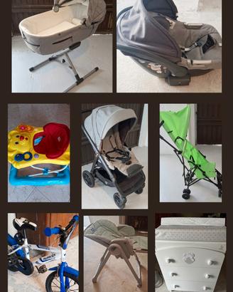 passeggino e accessori bambini