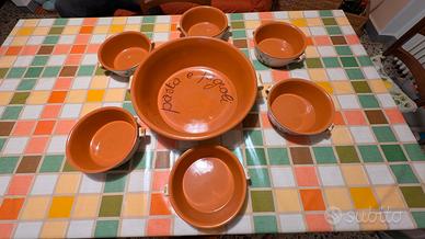 Set Terracotta Pasta e Fagioli