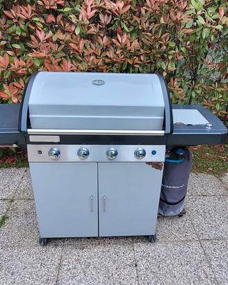 Barbecue Campingaz 4 series Cast Iron EXS