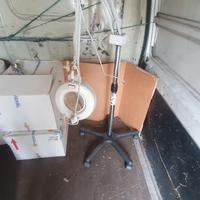 Lampada estetista con lente a NEON 5d