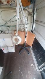 Lampada estetista con lente a NEON 5d