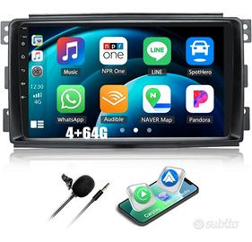Autoradio Android 13 [4+64G] 9" HD Smart Fortwo