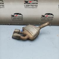 Silenziatore impianto di scarico posteriore porsch