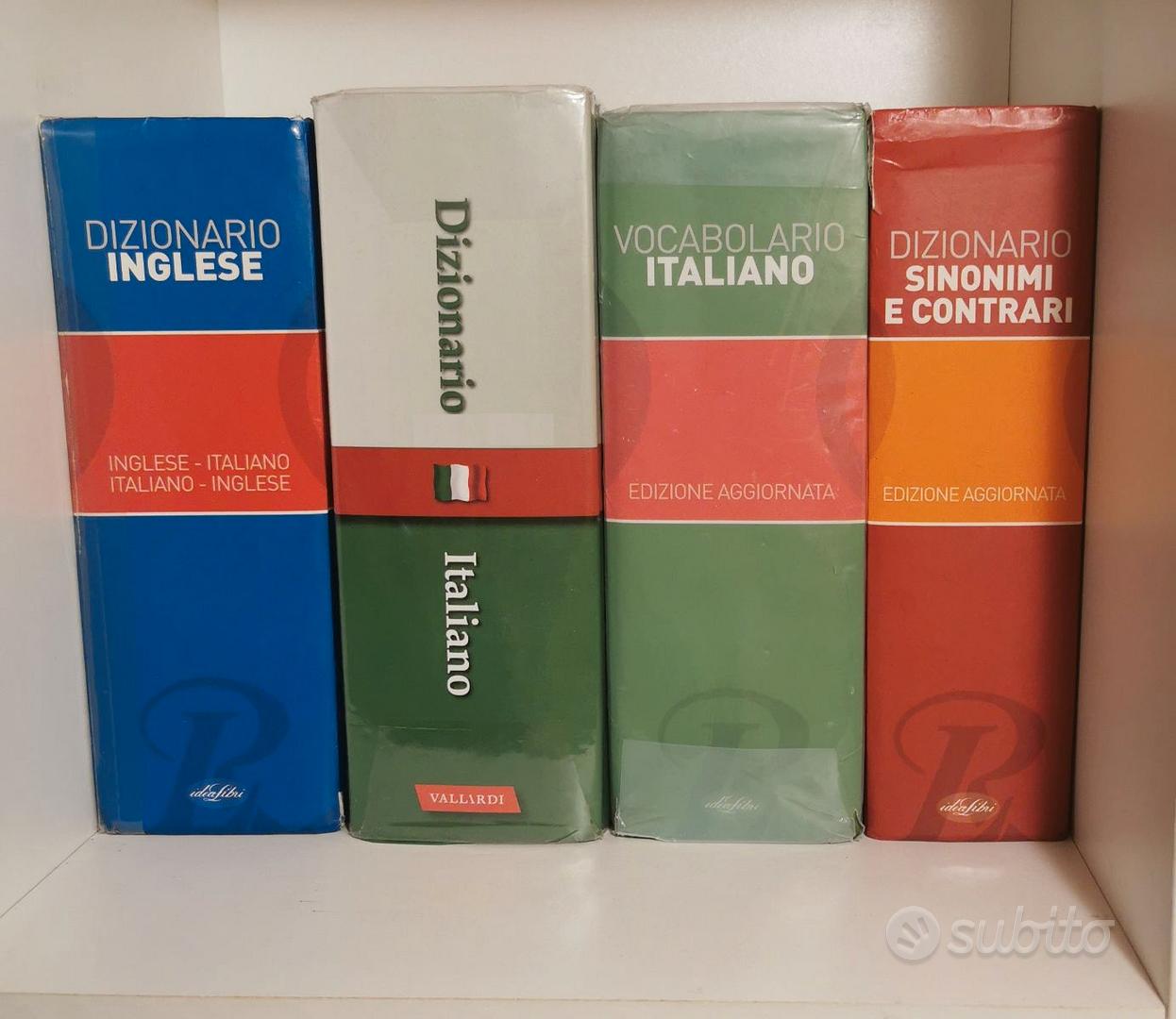 Ben 4 dizionari Italiano , sinonimi, inglese, - Libri e Riviste In vendita  a Pistoia