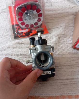carburatore 21 più filtro Malossi aperto e14