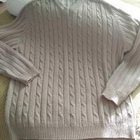 maglione uomo con la v