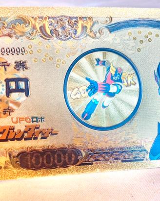 Banconota Commemorativa Goldrake Actarus