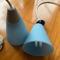 N. 2 Lampade a sospensione da soffitto da design