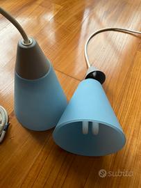 N. 2 Lampade a sospensione da soffitto da design