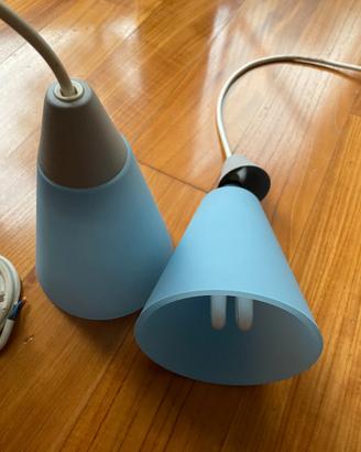 N. 2 Lampade a sospensione da soffitto da design