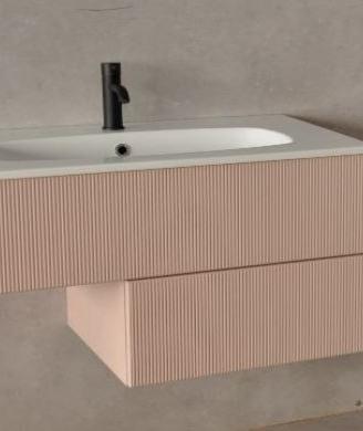 Base P/ Lavabo Cannett.Rosa Magnolia+base cont.90
