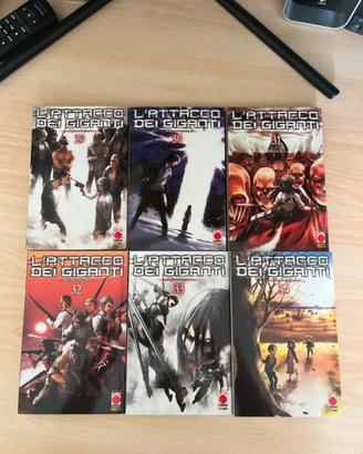 Manga Attack on titan 29-34