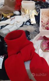 collosciarpa rosso" San Valentino".