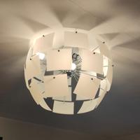 💡 Coppia lampadari di design Fabas Urania – vetro