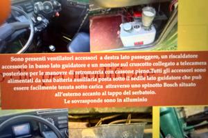 Ape TM diesel -ribaltabile- sovrasponde alluminio