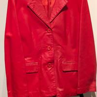 Giacca vera pelle (no plastica) sartoria
