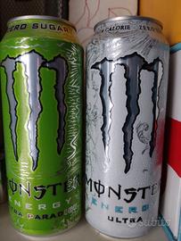 Lattine vuote Monster 