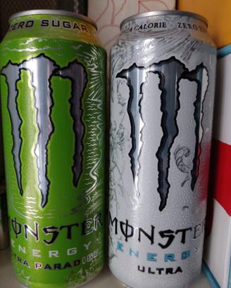 Lattine vuote Monster 