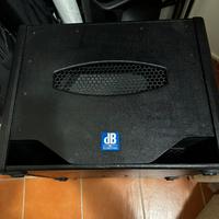 Sub DB technologies 808D watt 800 cono da 18”