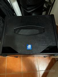 Sub DB technologies 808D watt 800 cono da 18”