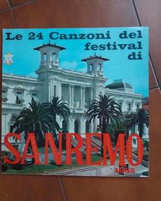vinile 33 giri CANZONI  FESTIVAL DI SANREMO 1965
