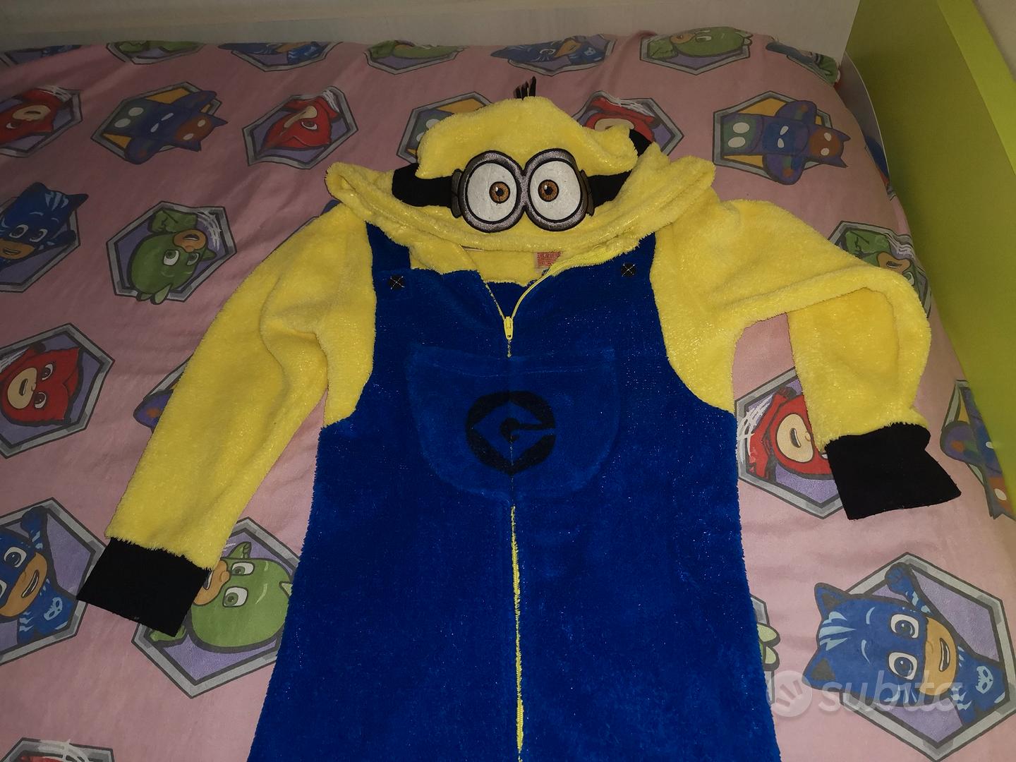 vestito carnevale Minions 110/116 cm 4-6anni - Tutto per i bambini