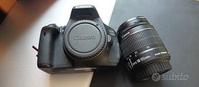 Fotocamera Canon Reflex 600D come nuova