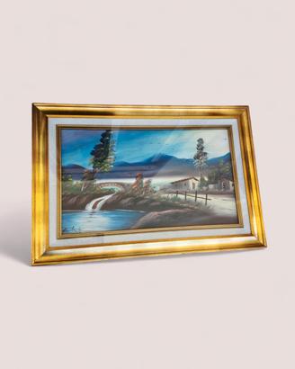 Quadro Paesaggio Campestre – Dipinto a Olio 