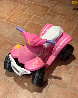 Quad elettrico rosa per bambini – funzionante