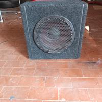 subwoofer e amplificatore 