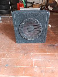 subwoofer e amplificatore 